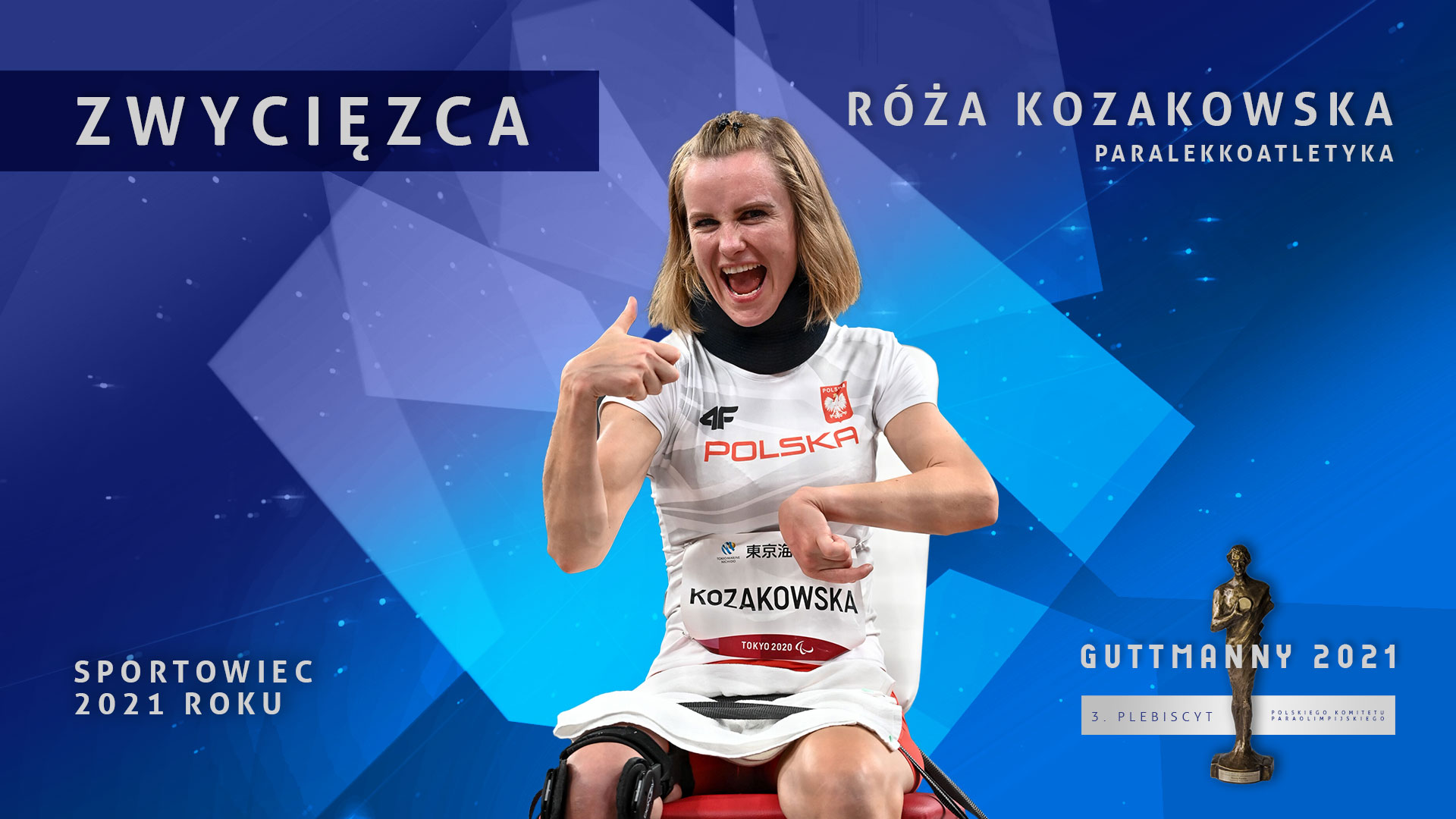 Róża Kozakowska Sportowcem Roku – #Guttmanny2021 rozdane!