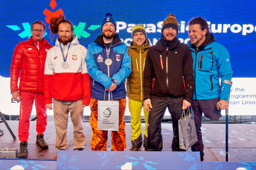 ParaSki4Europe. Fot. Adrian Stykowski, PKPar (29.02.2020) / ceremonia zakończenia