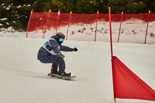 ParaSki4Europe. Fot. Adrian Stykowski, PKPar (29.02.2020) / snowboard