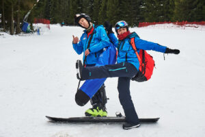 ParaSki4Europe. Fot. Adrian Stykowski, PKPar (29.02.2020) / snowboard