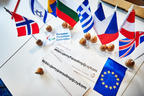 ParaSki4Europe. Fot. Adrian Stykowski, PKPar (24.02.2020) / przygotowania