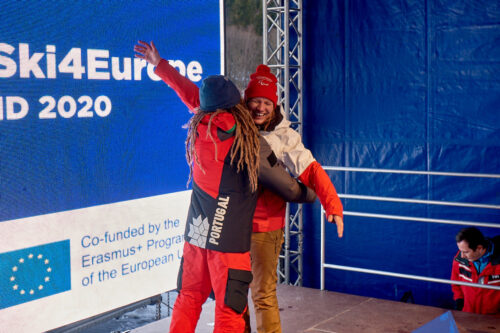 ParaSki4Europe. Fot. Adrian Stykowski, PKPar (29.02.2020) / ceremonia zakończenia