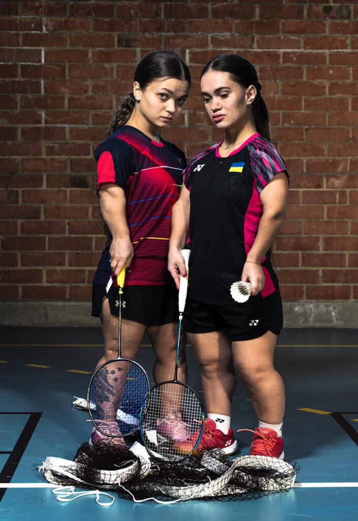 France Quesnoy Sport Paralympics Ukraine Portrait Anastasiia & Nina