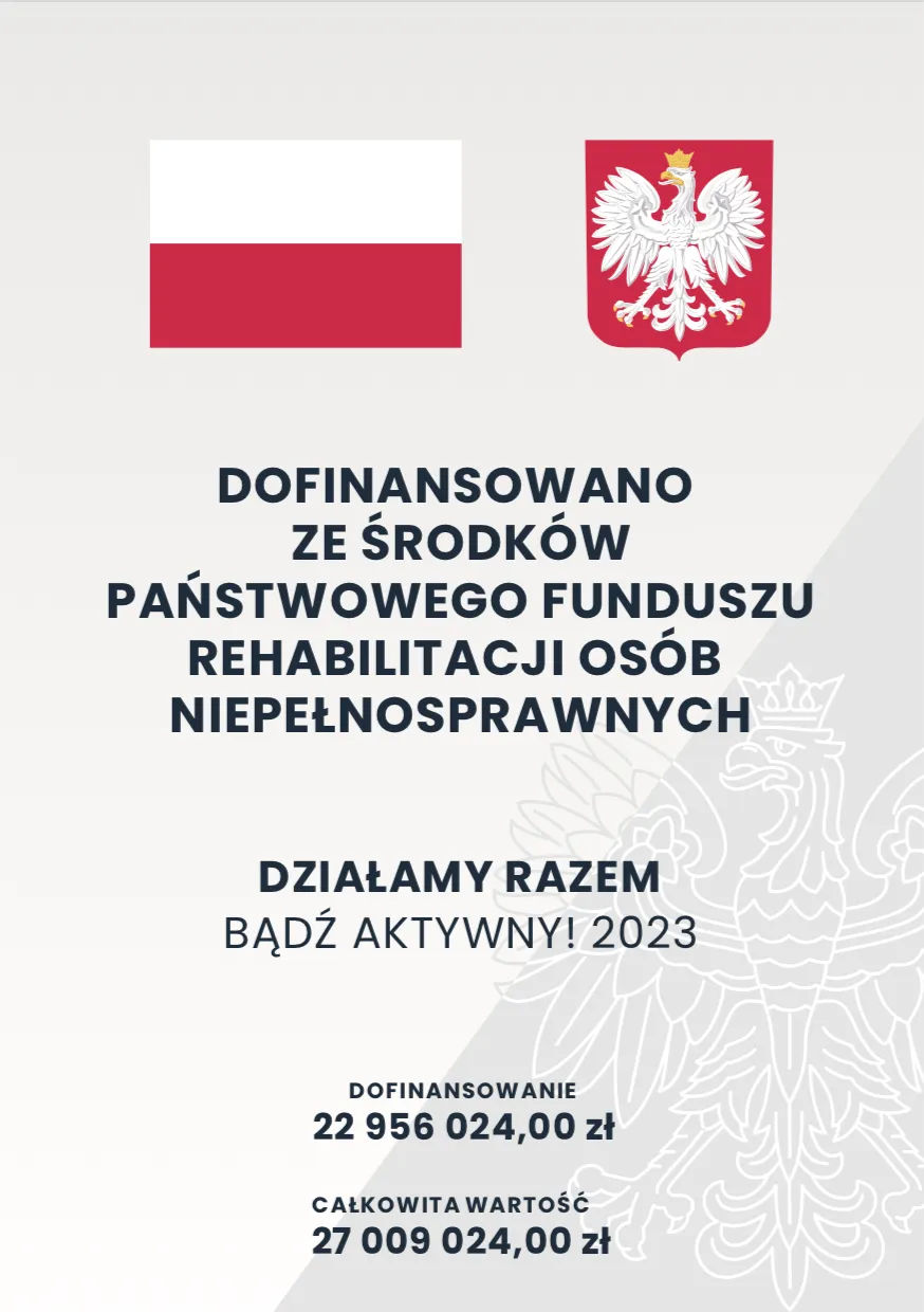 Bądź Aktywny Plakat 2023