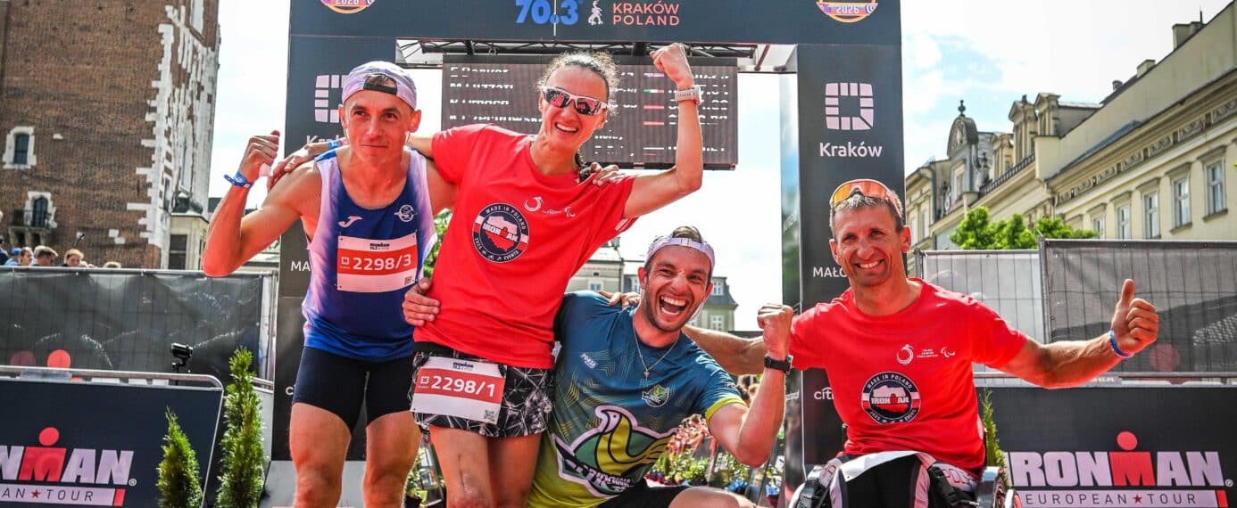 Najlepsza promocja. Paralimpijskie sztafety na zawodach IRONMAN 70.3 w Krakowie