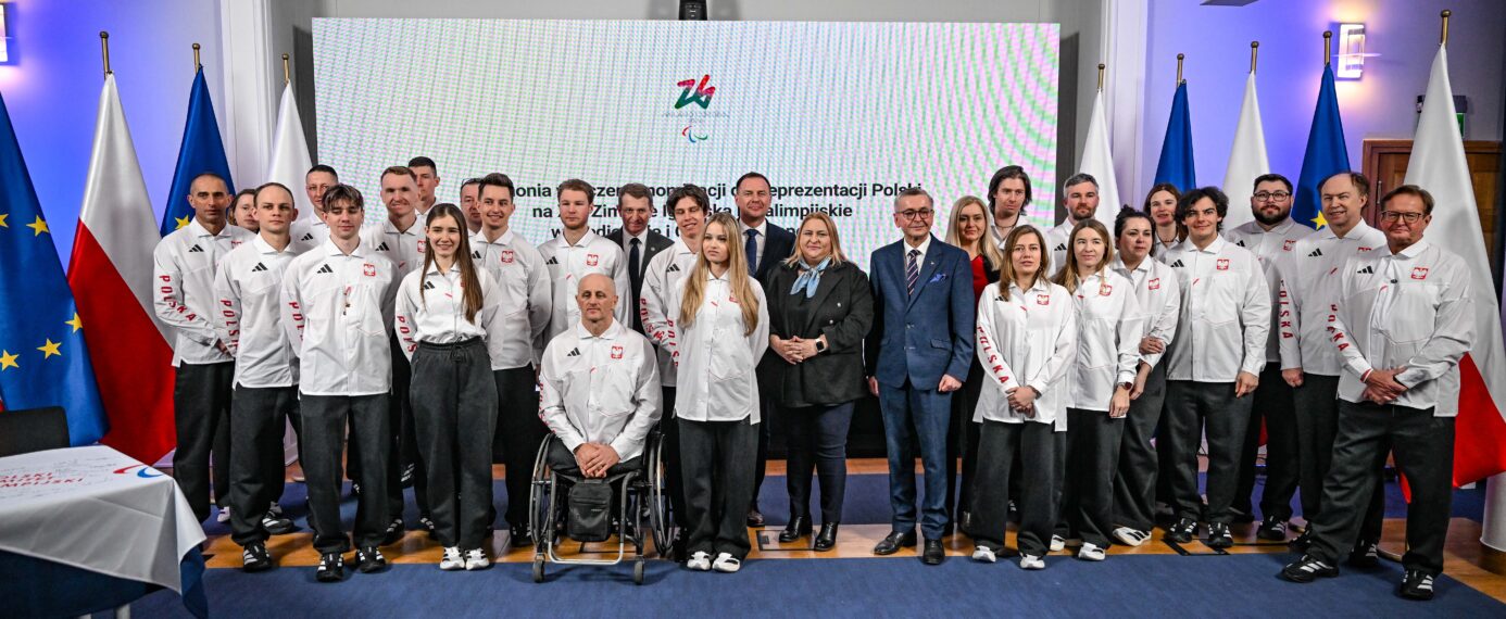 Wręczono nominacje do reprezentacji Polski na XIV Zimowe Igrzyska Paralimpijskie w Mediolanie i Cortinie d’Ampezzo 2026