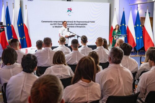 Ceremonia wręczenia nominacji do Reprezentacji Polski na XIV Zimowe Igrzyska Paralimpijskie Milano-Cortina 2026