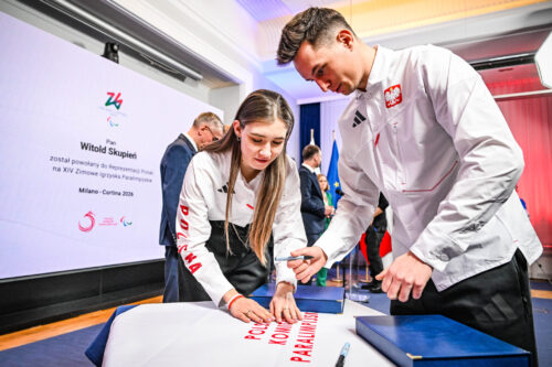 Ceremonia wręczenia nominacji do Reprezentacji Polski na XIV Zimowe Igrzyska Paralimpijskie Milano-Cortina 2026