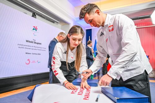 Ceremonia wręczenia nominacji do Reprezentacji Polski na XIV Zimowe Igrzyska Paralimpijskie Milano-Cortina 2026