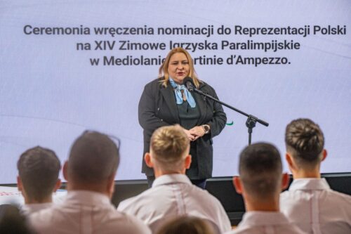 Ceremonia wręczenia nominacji do Reprezentacji Polski na XIV Zimowe Igrzyska Paralimpijskie Milano-Cortina 2026