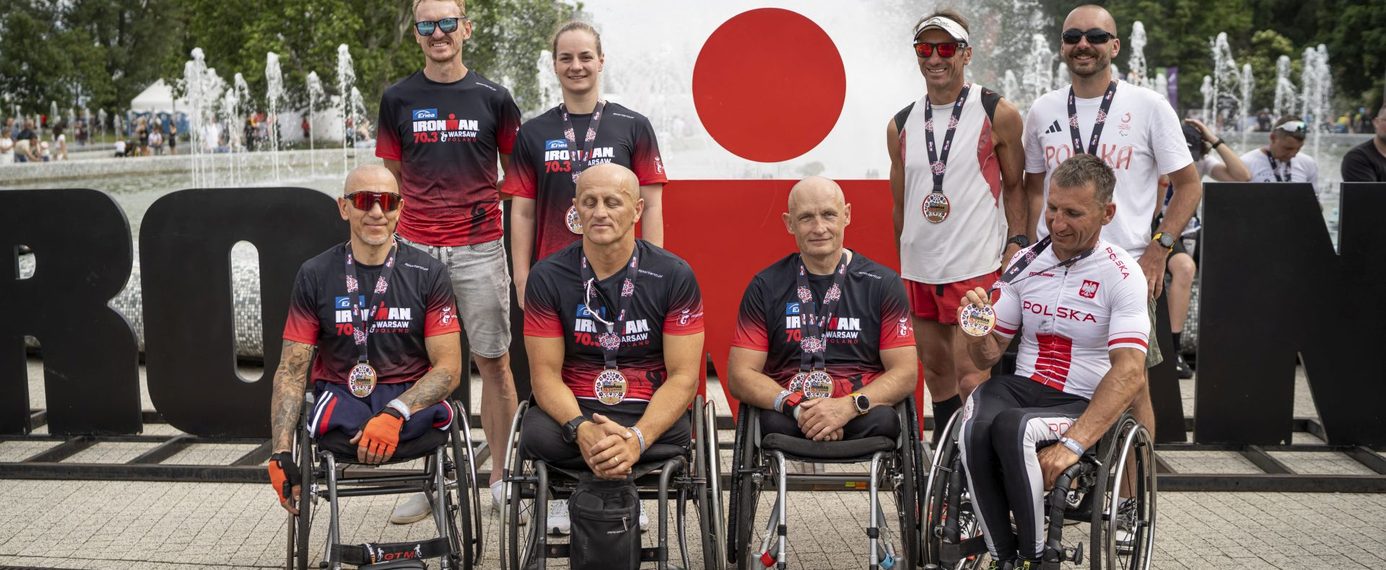 „Ekipa paralimpijska pokazała pazur”. Dwa miejsca na podium Enea IRONMAN 70.3 Warsaw
