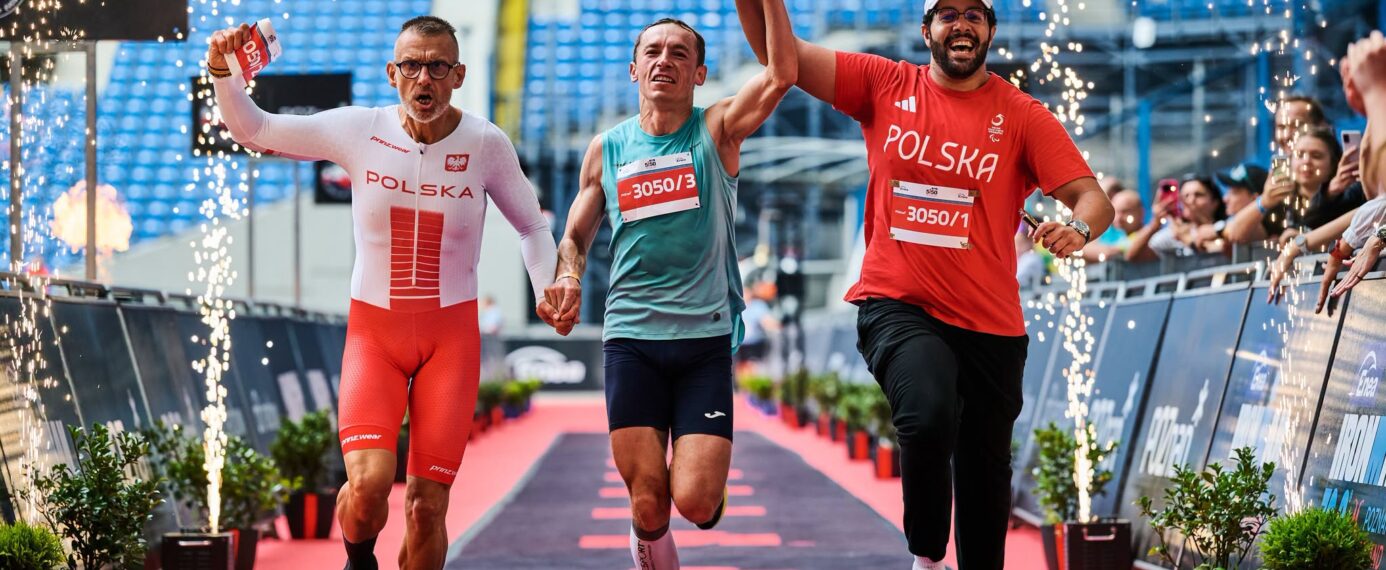 Sztafeta Polskiego Komitetu Paralimpijskiego najlepsza podczas Enea IRONMAN 70.3 Poznań
